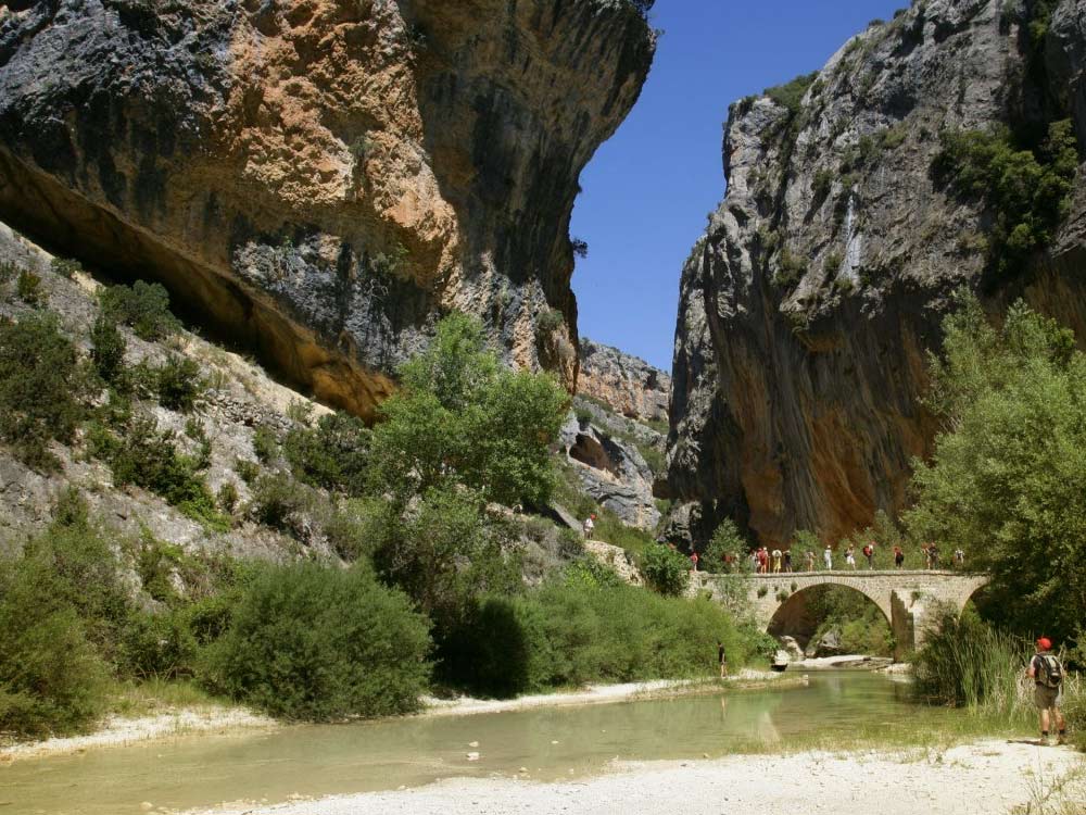 Río Vero Alquézar Huesca